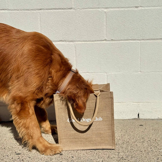Good Dogs Club Jute Carrying Bag