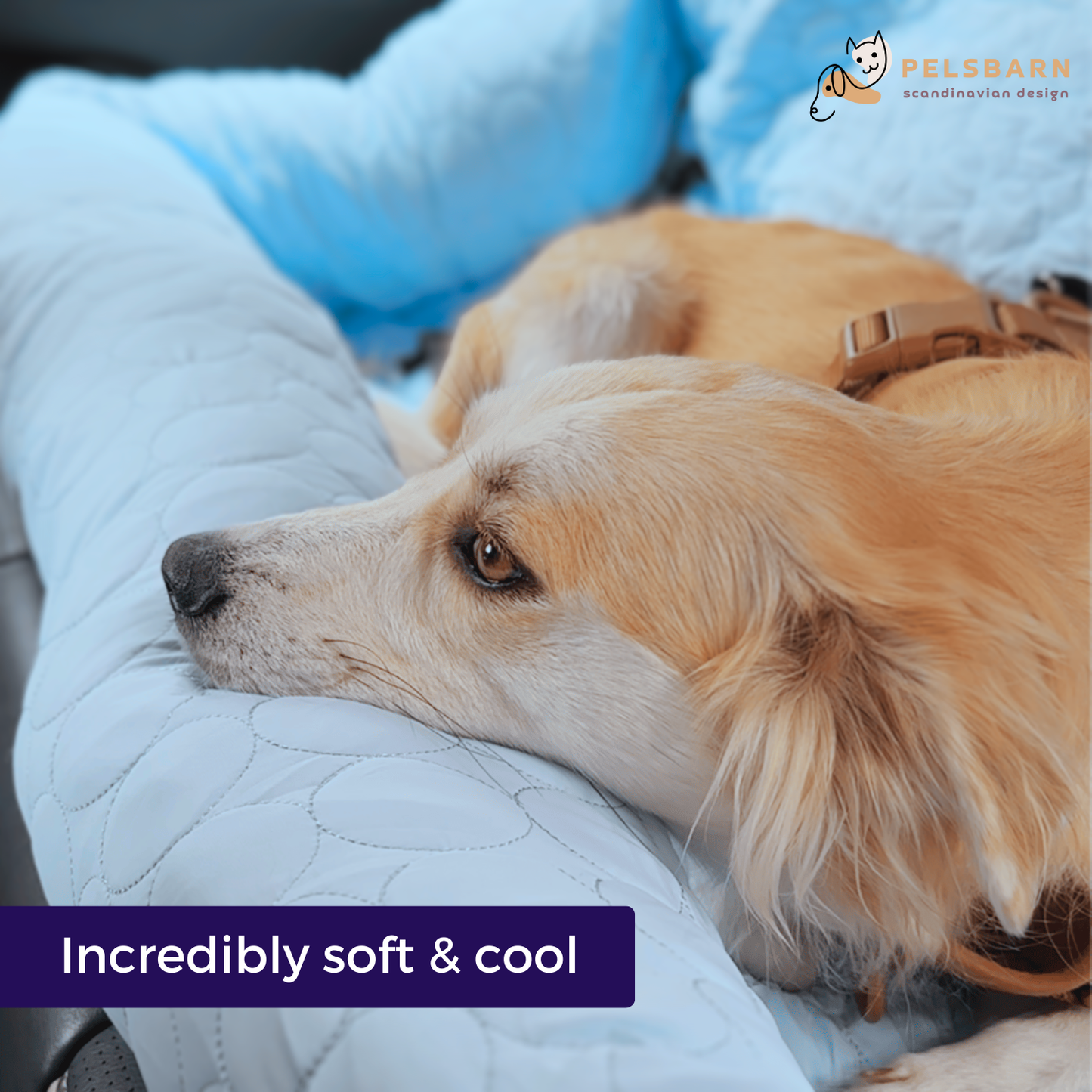 Cooling Car Bed Heat Relief - Pelsbarn πΎ: Beige / XL