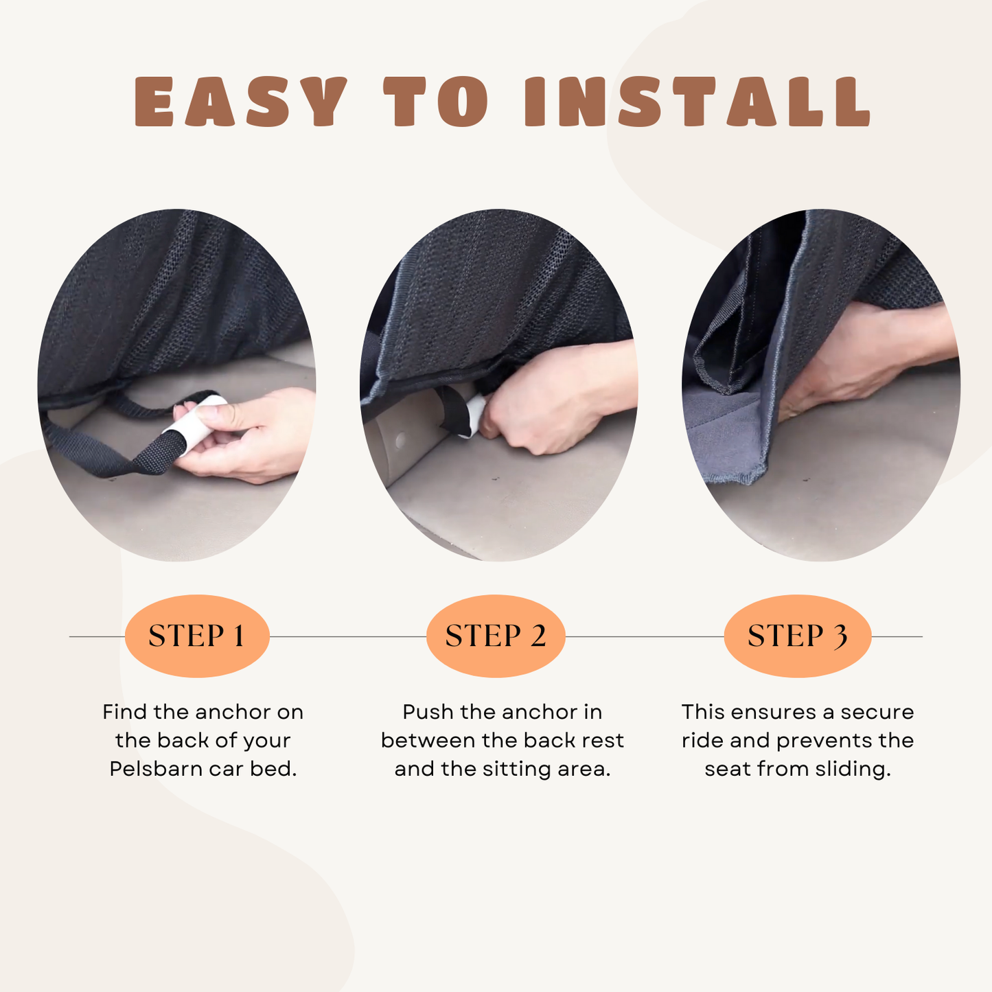 Cooling Car Bed Heat Relief - Pelsbarn πΎ: Beige / XL