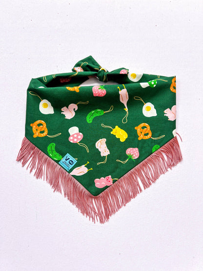 Merry Happy Ornaments Dog Bandana: Small