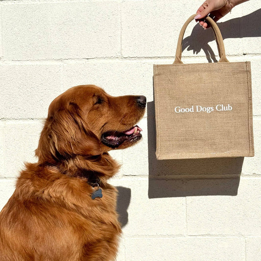Good Dogs Club Jute Carrying Bag