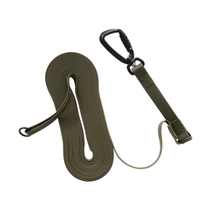 NOMAD | ultralight long line//LONG DOG LEASH: Tide / 20ft/ 6m