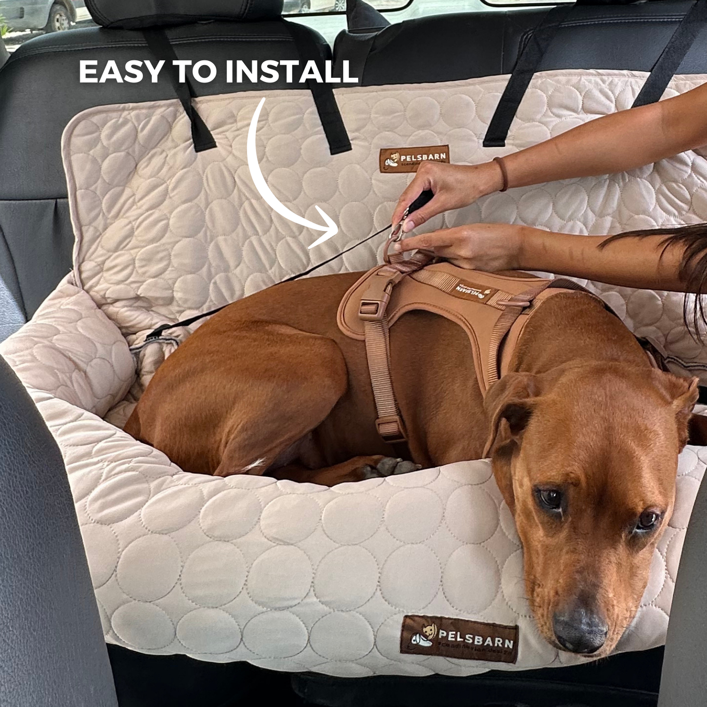 Cooling Car Bed Heat Relief - Pelsbarn 🐾: Beige / M