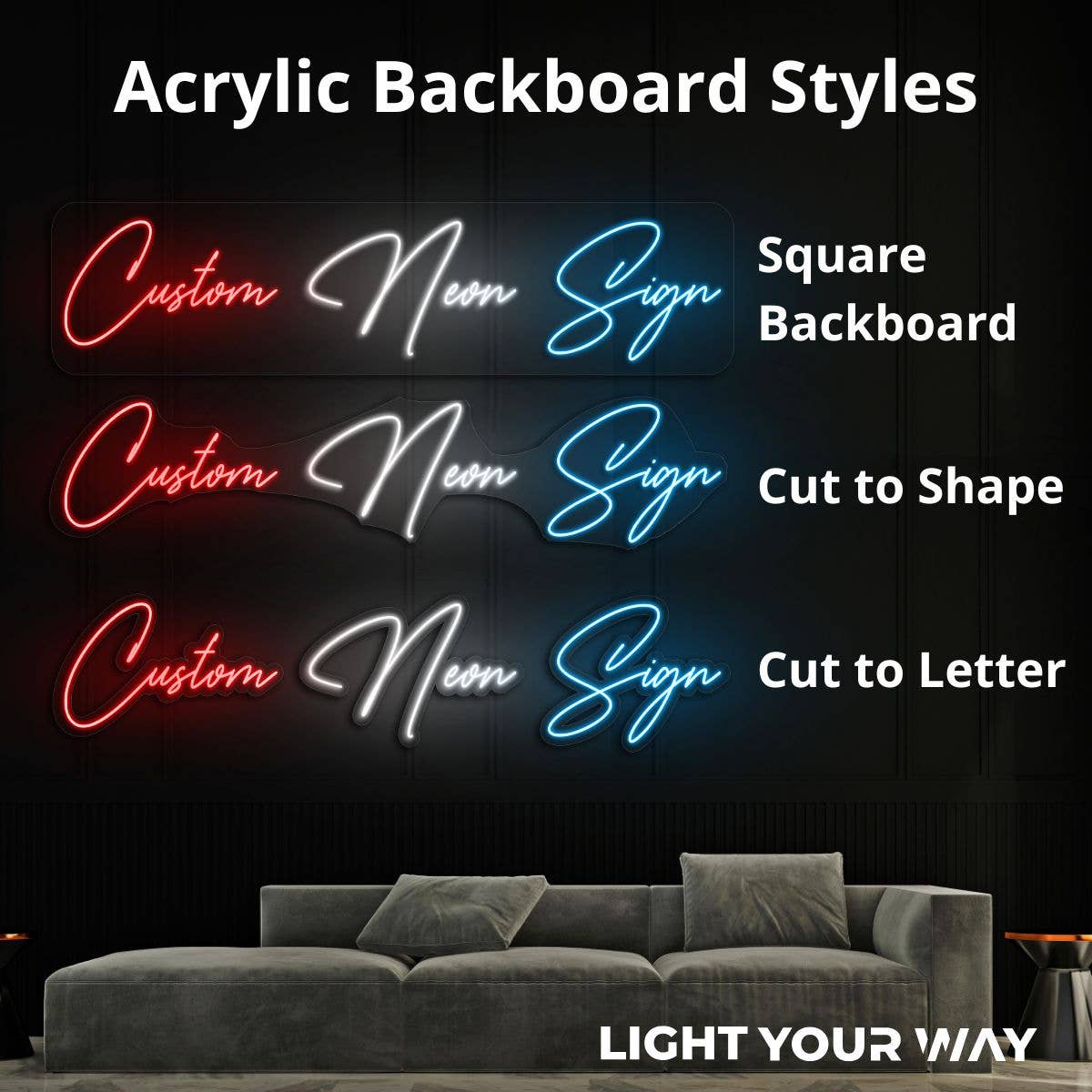 Custom Name Neon Logo Sign, Personalize Neon Led Sign Decor: Lucky Mother Pupper