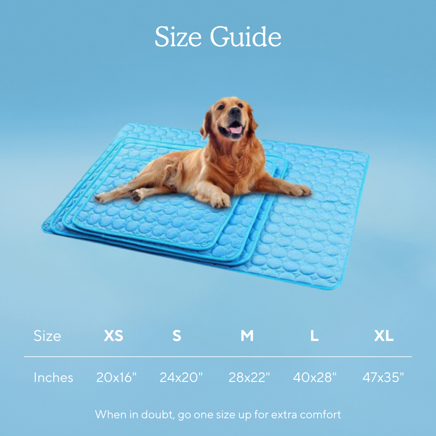 Cooling Mat - Pelsbarn 🐾: Beige / L