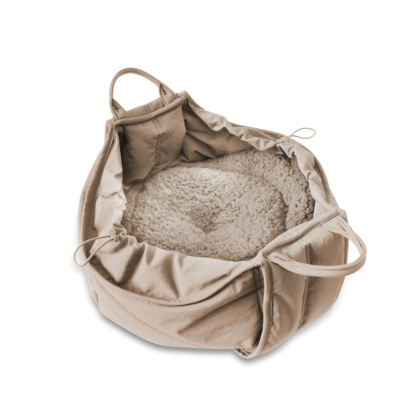 OLLA | PETITE PET CARRYCOT//DOG CARRIER: Camel