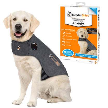 ThunderShirt For Dogs Heather Grey Classic - Dog Anxiety: XLarge