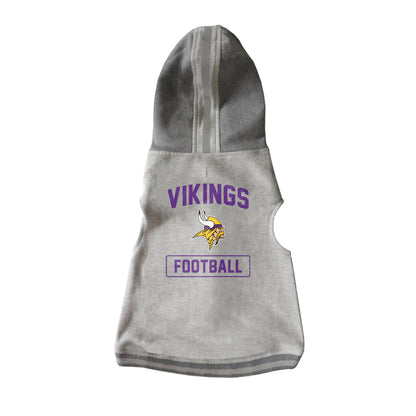NFL Minnesota Vikings Pet Hooded Crewneck: M