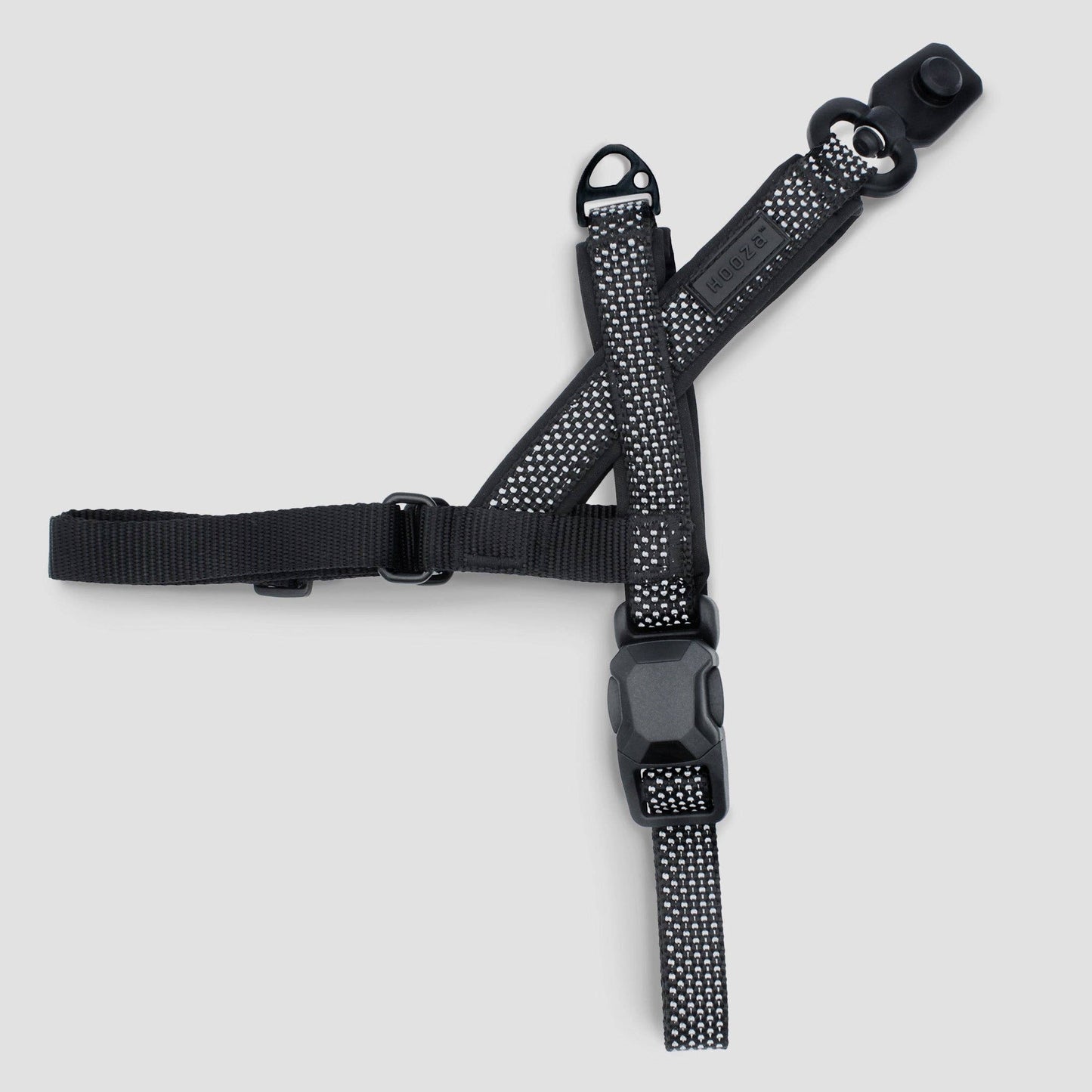 MAGNETIC QUICK CLIP HARNESS: Black / Small
