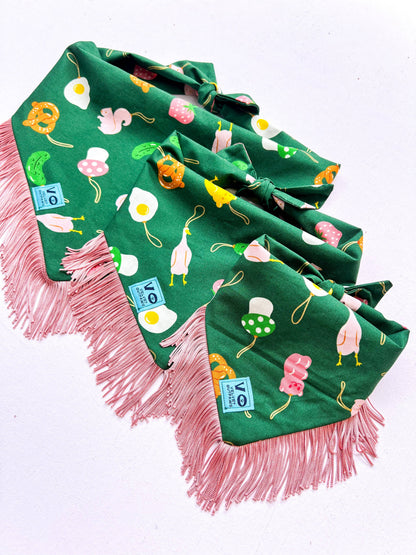 Merry Happy Ornaments Dog Bandana: Small