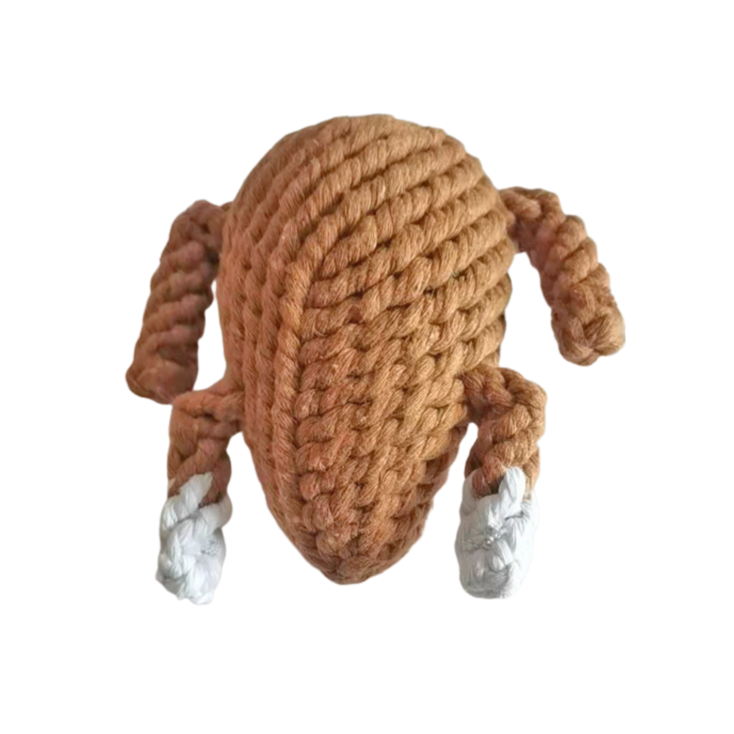 Stuffed Turkey- turkey & wishbone chew set