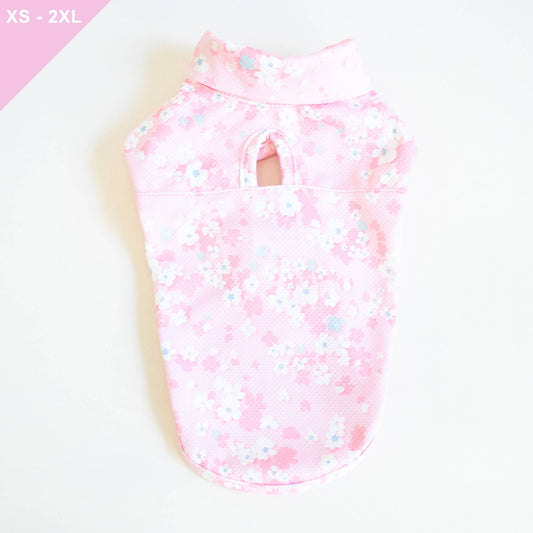 LCB Pink Floral Cooling Jacket : M