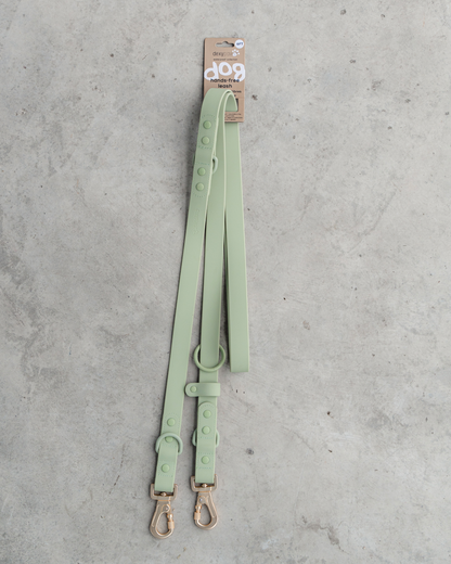 Hands Free Leash in Sage Green: 6 FT