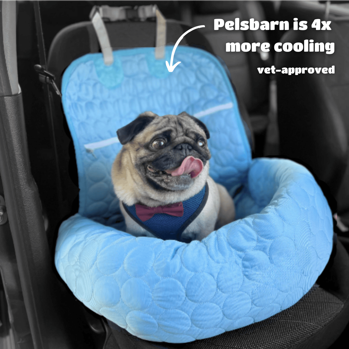 Cooling Car Bed Heat Relief - Pelsbarn 🐾: Beige / M