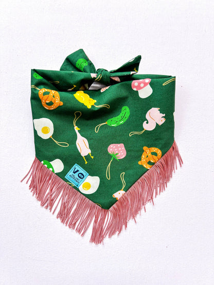 Merry Happy Ornaments Dog Bandana: Small