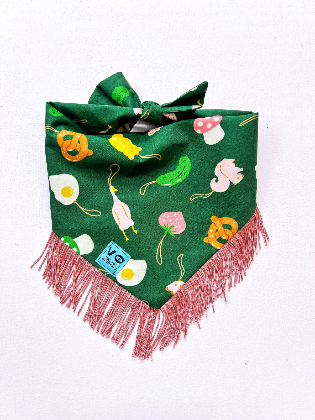 Merry Happy Ornaments Dog Bandana: Medium