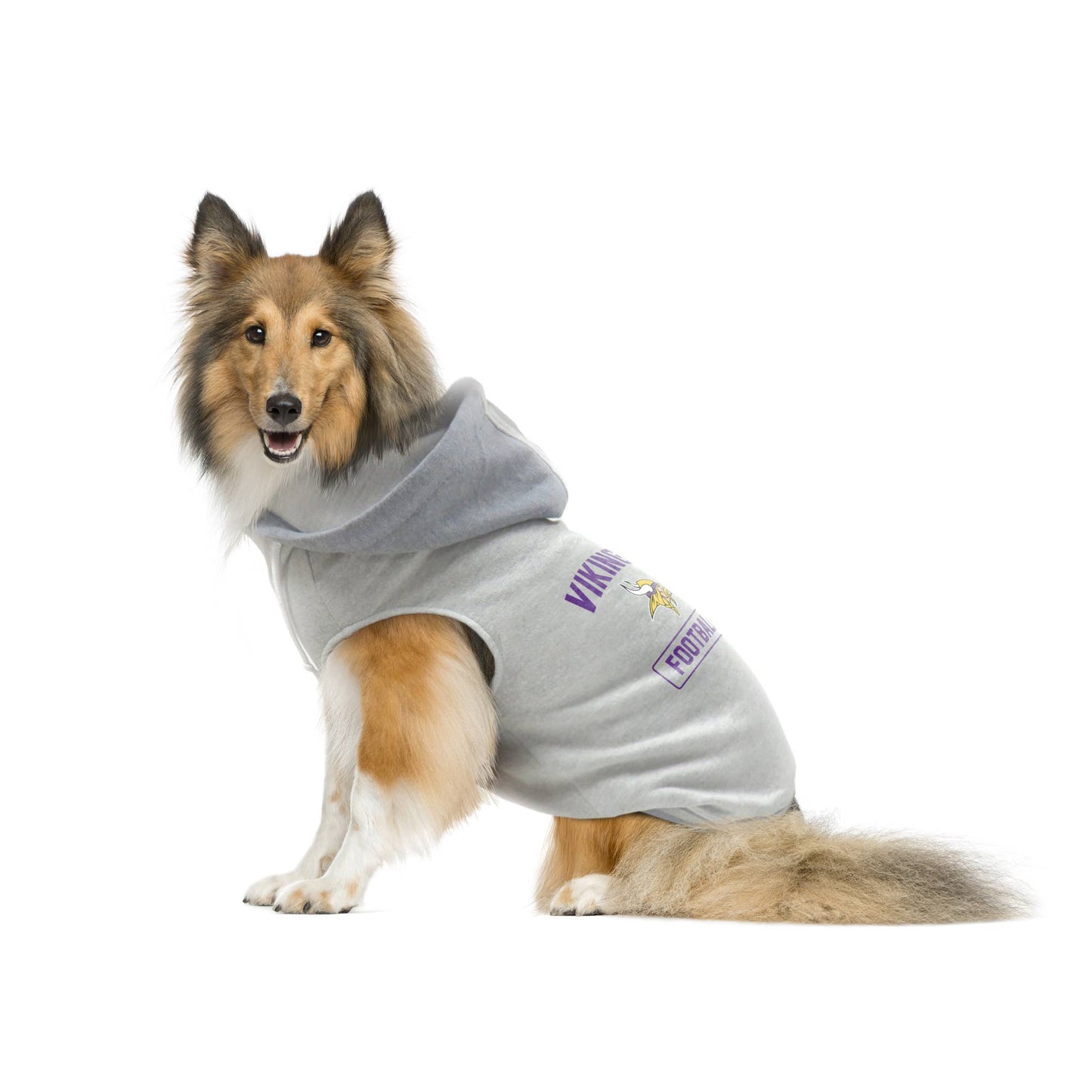 NFL Minnesota Vikings Pet Hooded Crewneck: M