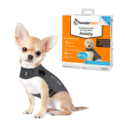 ThunderShirt For Dogs Heather Grey Classic - Dog Anxiety: XLarge