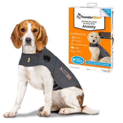 ThunderShirt For Dogs Heather Grey Classic - Dog Anxiety: XLarge