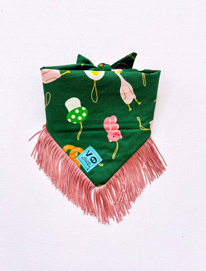 Merry Happy Ornaments Dog Bandana: Small