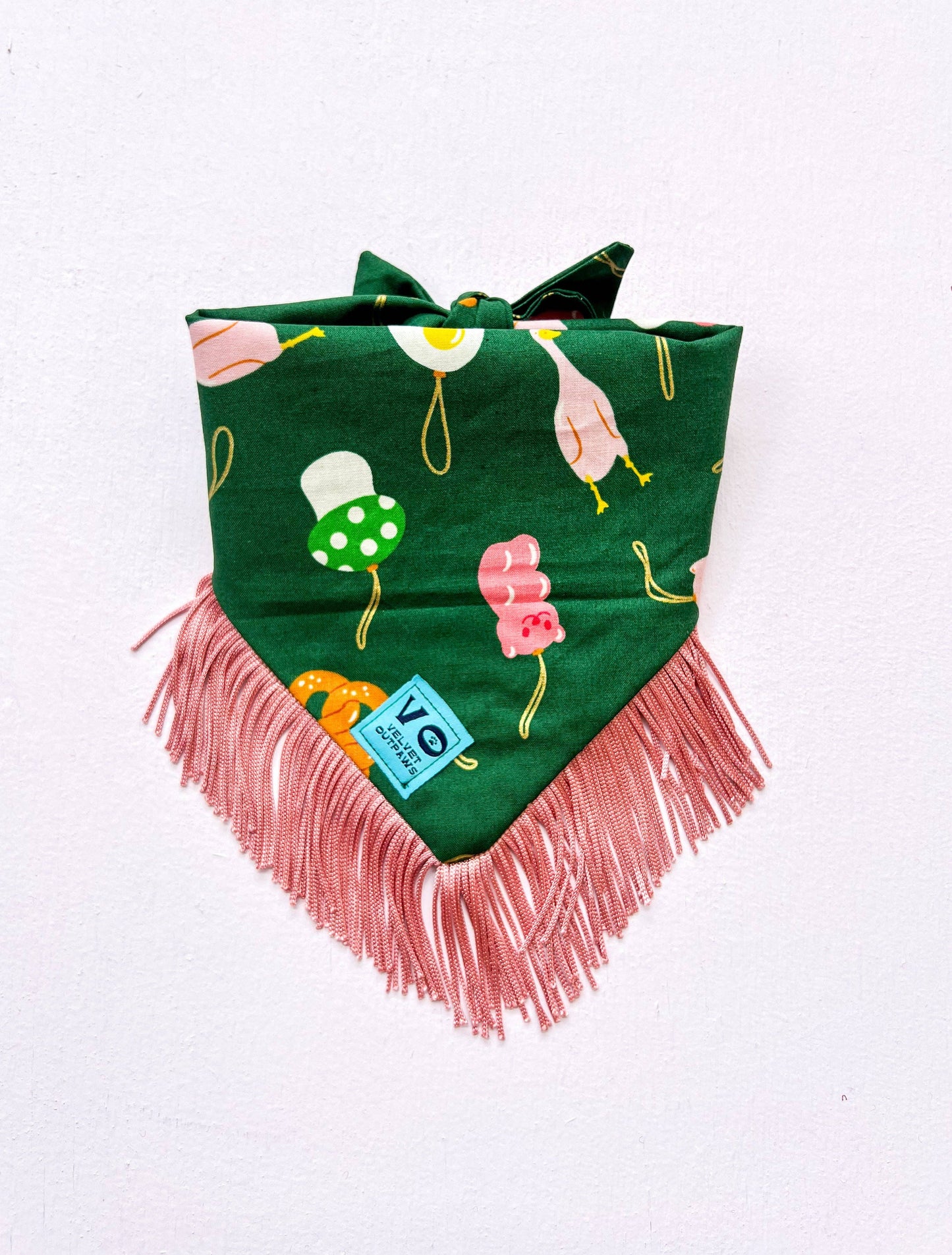 Merry Happy Ornaments Dog Bandana: Large