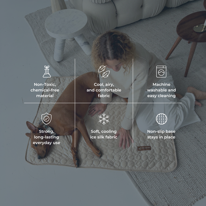 Cooling Mat - Pelsbarn 🐾: Beige / L