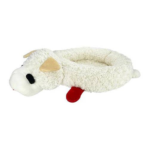 MULTIPET Lamb Chop Bolster Style Dog Bed 27"