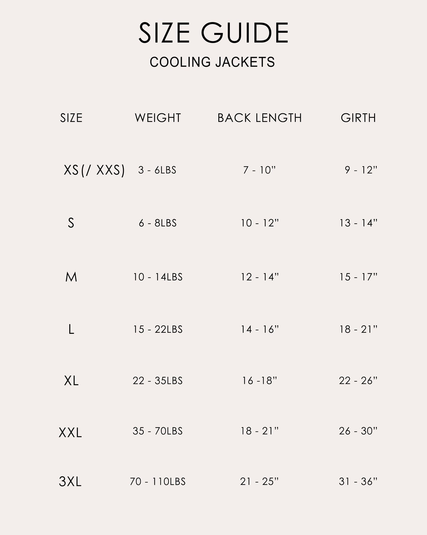 [NEW] LCB Orange Cooling Jacket: 3XL