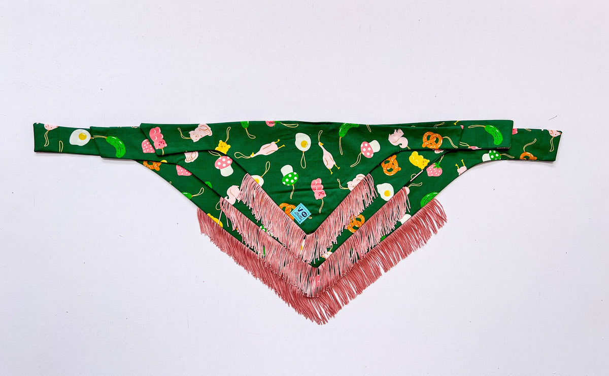 Merry Happy Ornaments Dog Bandana: Small